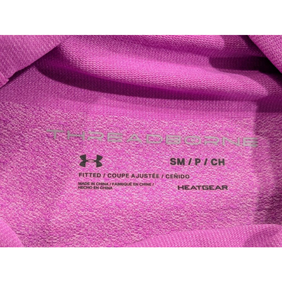 Women's Pink 7 Under Armour Hoodie Size S - Picture 8 of 9